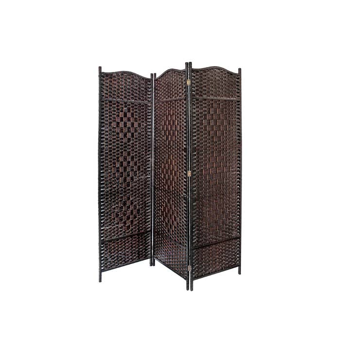 Brown Victorian Bamboo Screen for wholesale on Faire