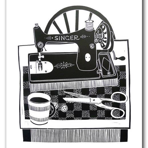 Cardiau Nico Cards - Wholesale Everyday Greeting Card - IGC094 A Stitch in Time - Jan Brewerton