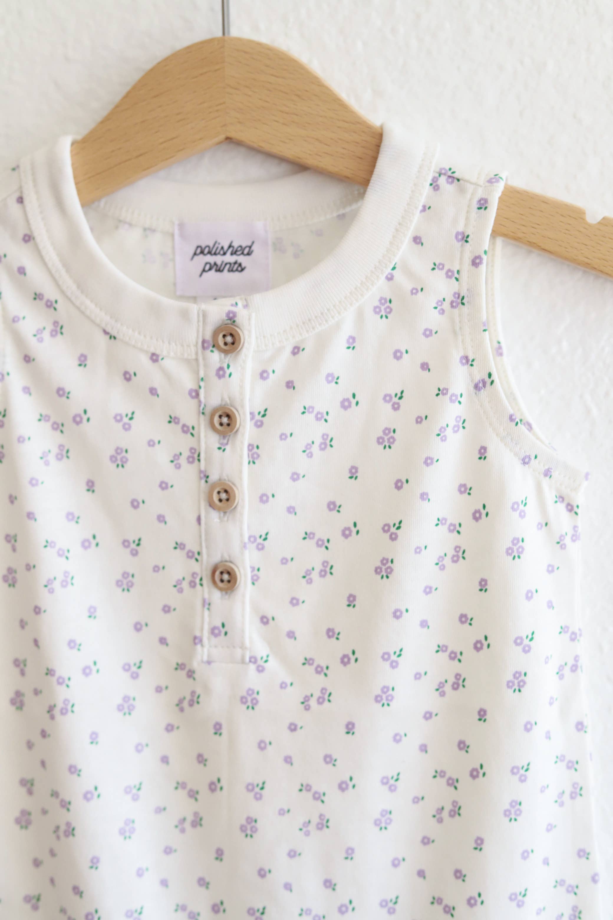 Polished Prints - Vendita all'ingrosso Tutina (senza piedini) - Neonati - Mini tutina floreale per neonati, vestiti per neonati, completo per bambina5