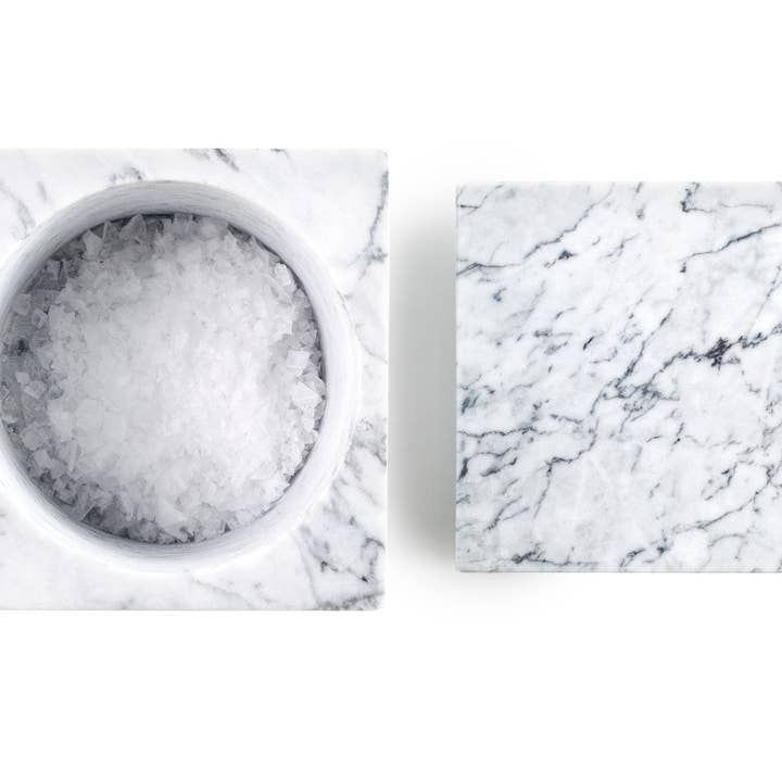 Ibili - Wholesale Salt Mill - White Marble Salt Shaker - IBILI1