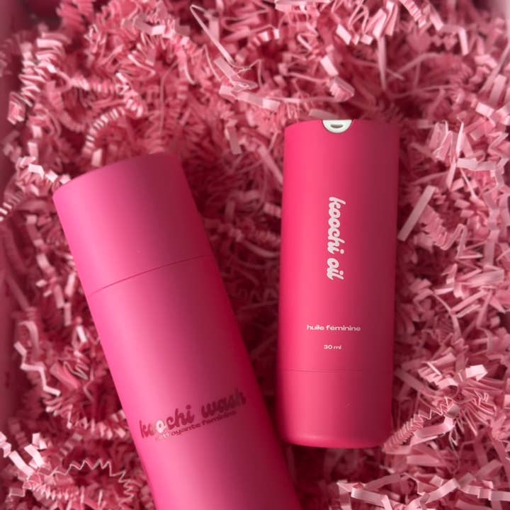 Koochi - Wholesale Bath/Body Oil - Cleanse & Smooth Duo
