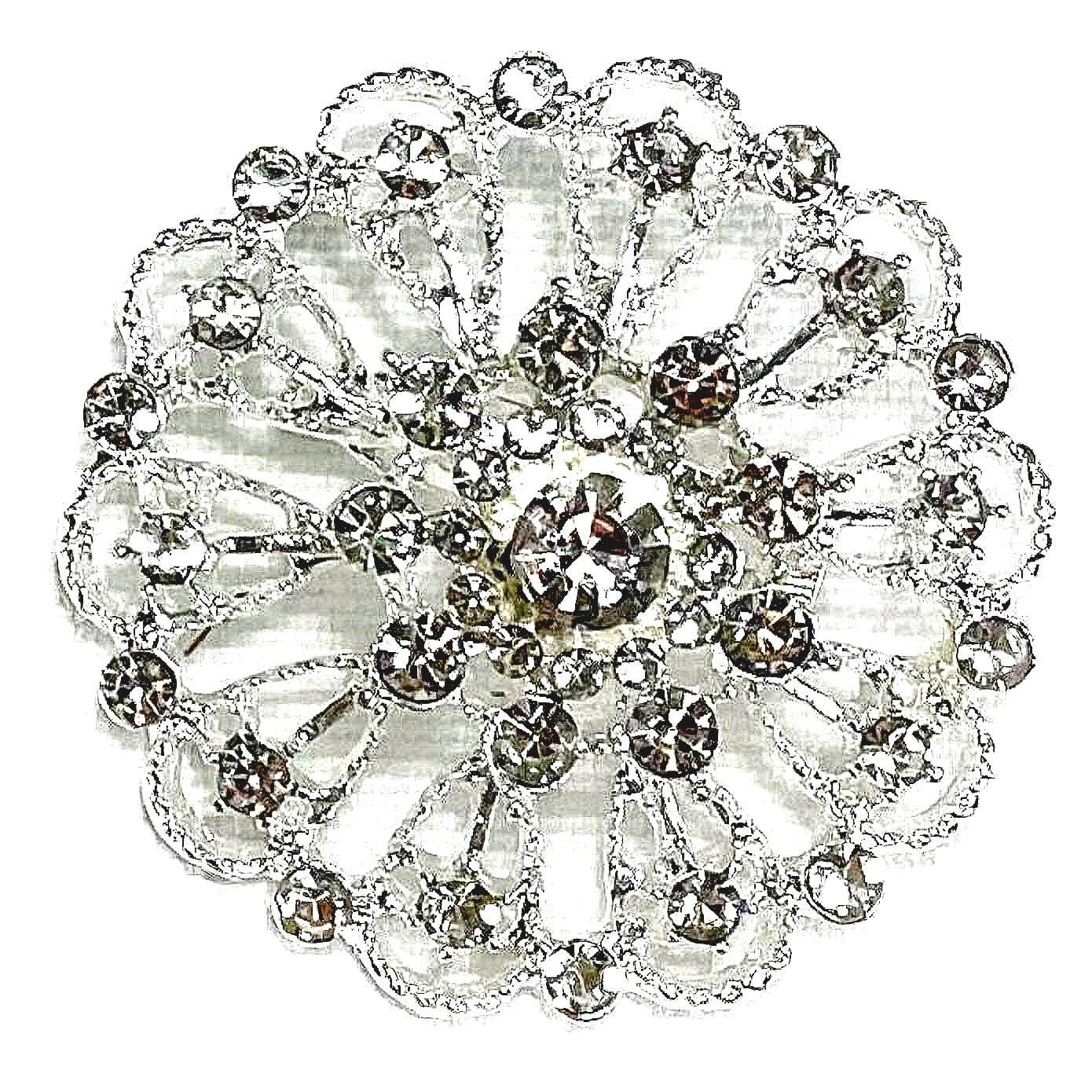 Diacly - Vente Broches - Épingle en strass de 44 mm - Belle addition aux tenues1