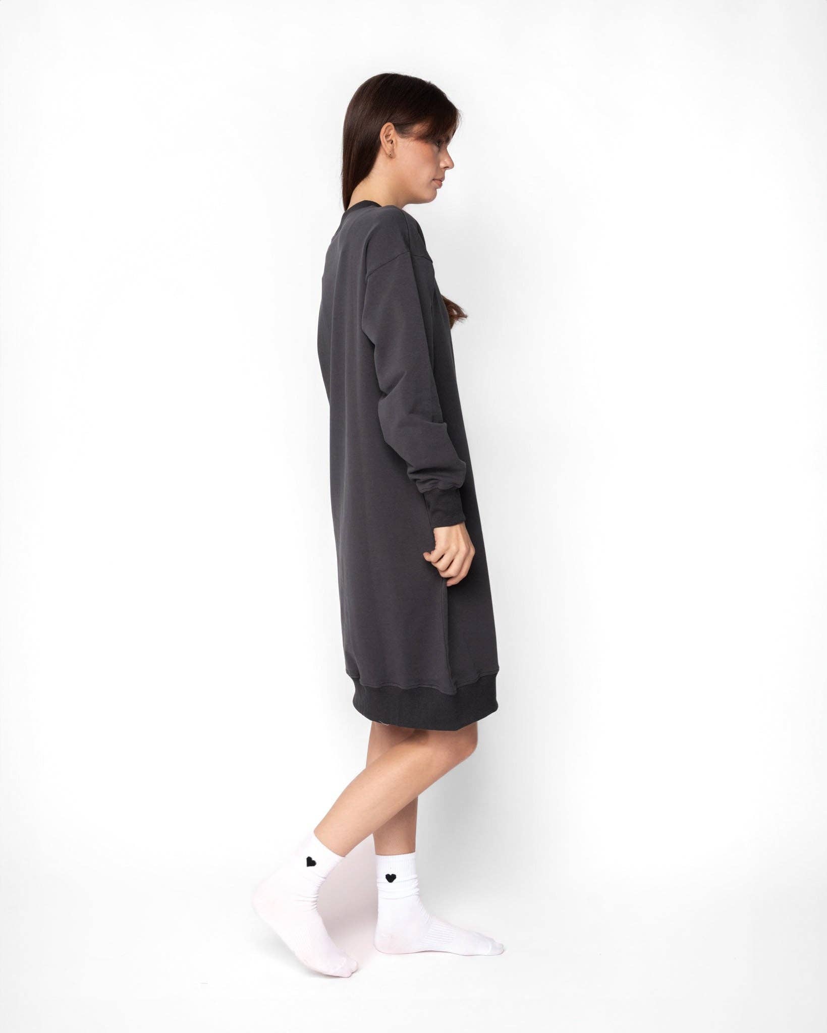 Recollection Brand - Wholesale Dress - Women's - Oversized Sweatshirt Dress13