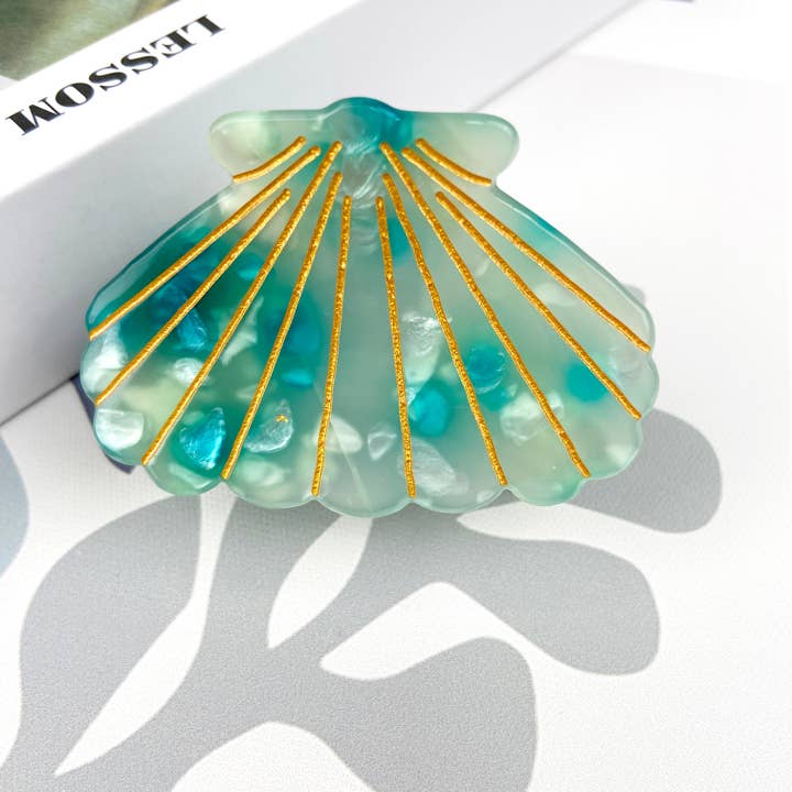 mildstyles - Wholesale Hair Clip - Women's - Scallop hair claw clip