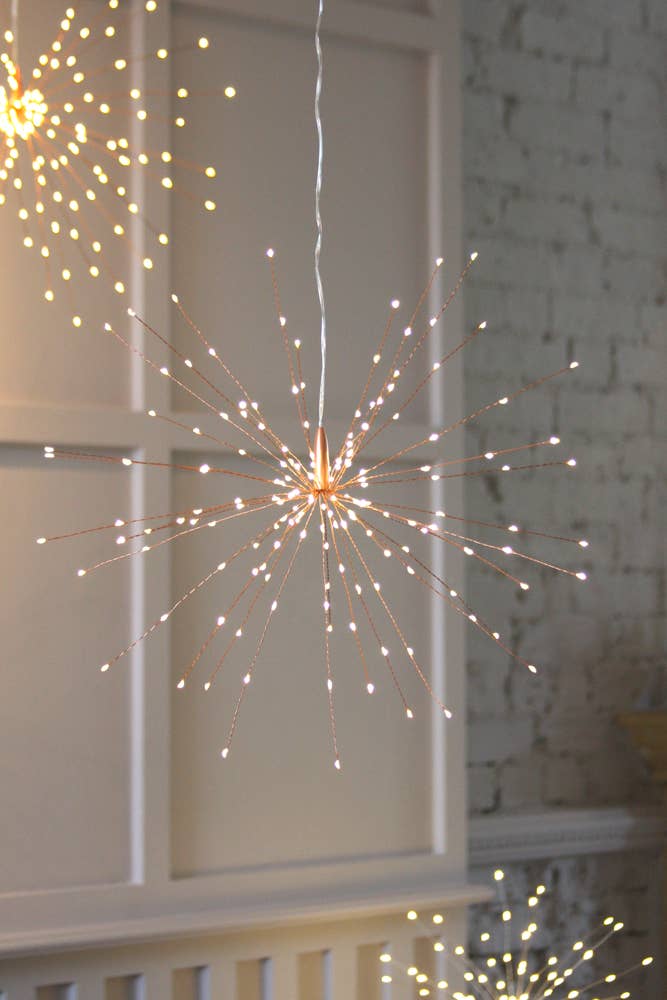 Lumina Of London Co - Wholesale Chandelier/Hanging Light - Hanging Starburst Light - 12" Battery6