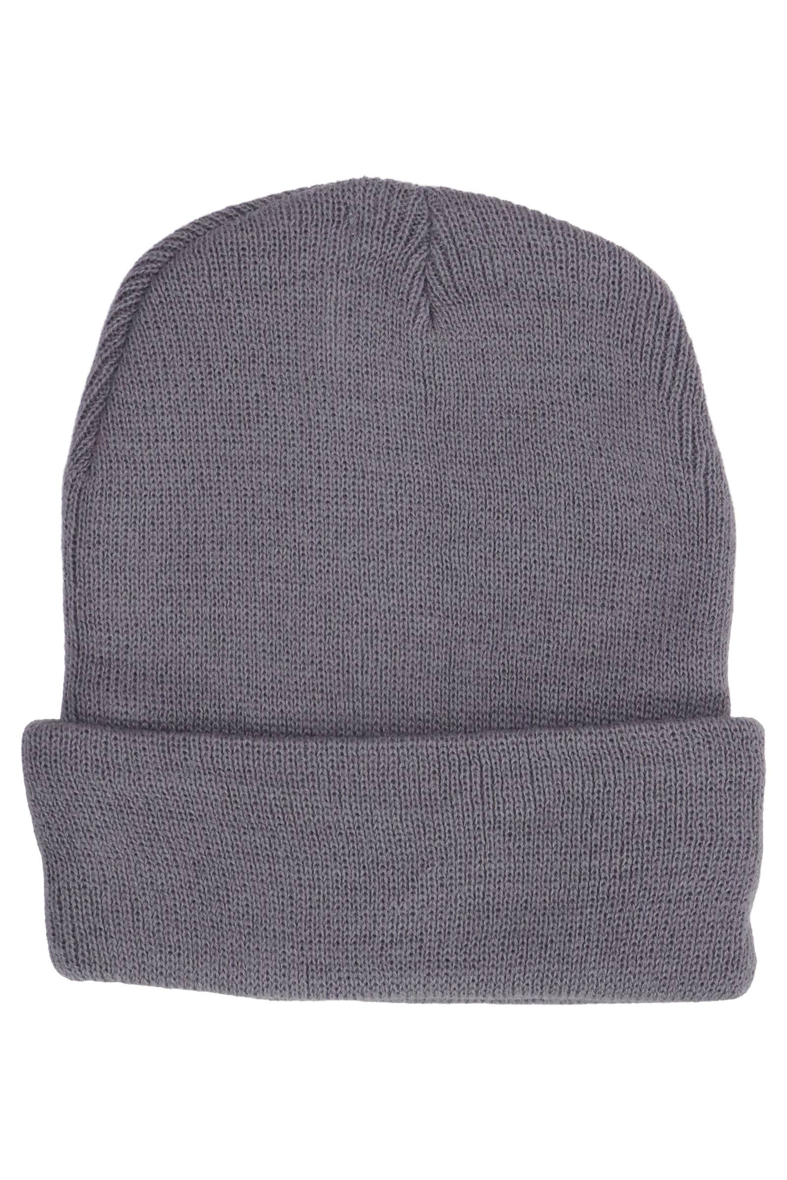 ASSORTED Dark Neutrals Acrylic Cuffed Classic Beanie for wholesale on Faire7