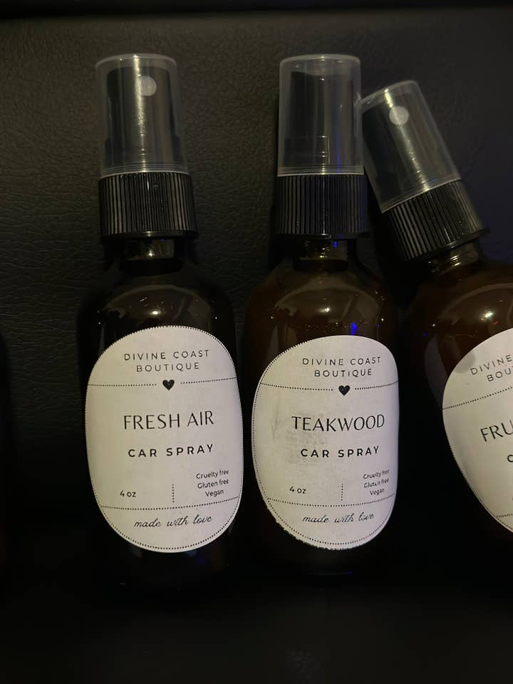 Fresh Air Car Spray (4oz) for wholesale by Divine Coast Boutique
