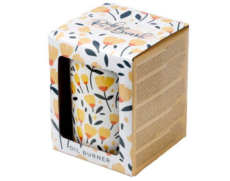 Crystal Magick Wholesale Ltd - Vente Diffuseur d'huile essentielle à chaleur - Brûleur d’huile en céramique Buttercup2