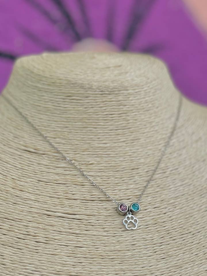 Mini Paw Charm *CHARM ONLY* for wholesale by Briano Wholesale