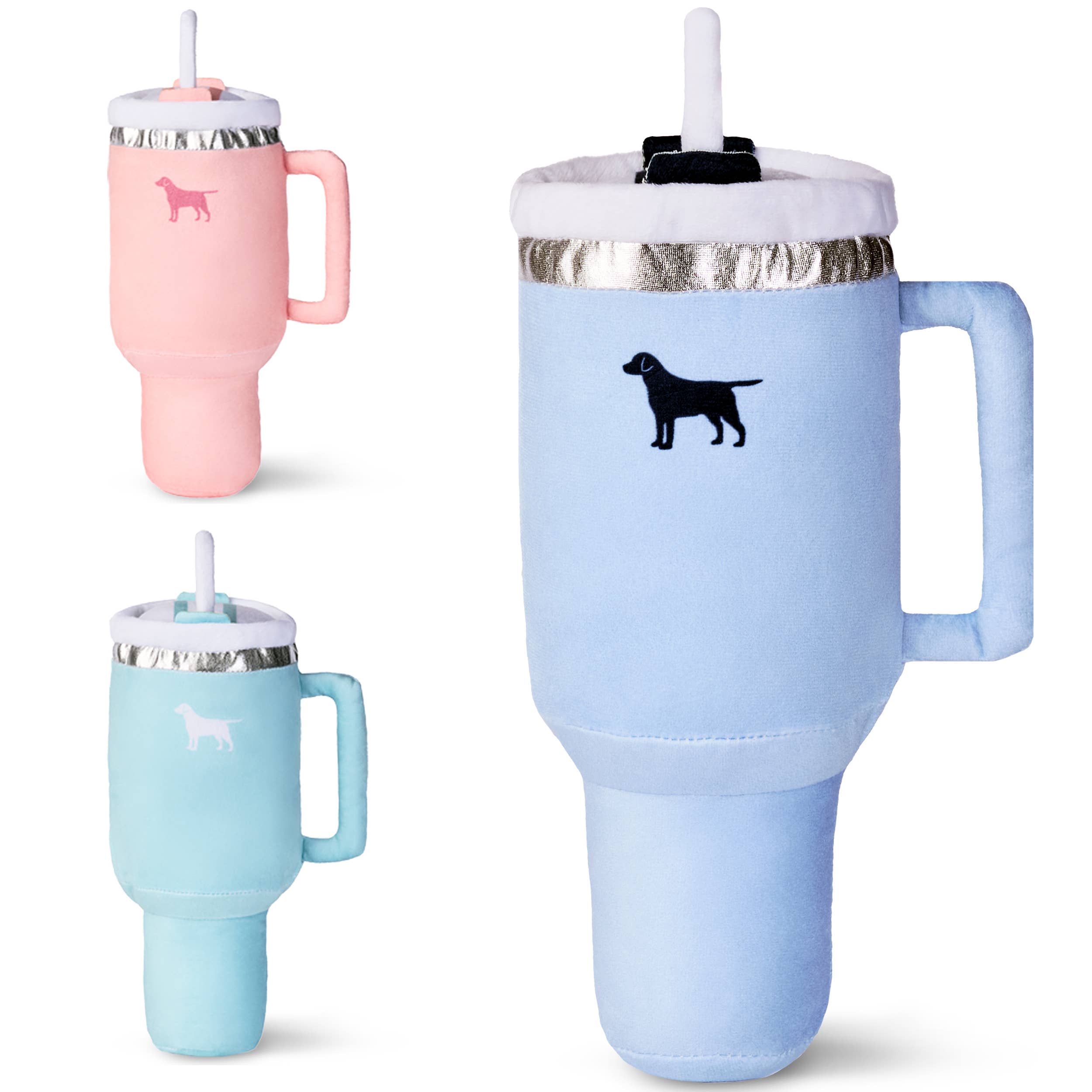 PUPROAR – wholesale Mjukisdjur - Hund – Pup Cup Tumbler Hund Leksak - Plysch & Pipljud Hund Leksak Gåvor4