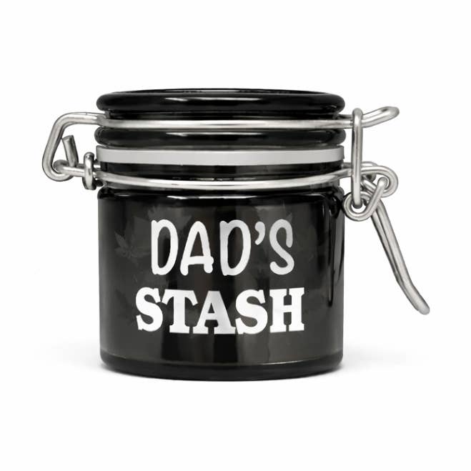 Mini lufttät glasförvaringsburk (Pappas gömma) - 1,5 oz/ 45 ml för wholesale av Ted Miller Innovation