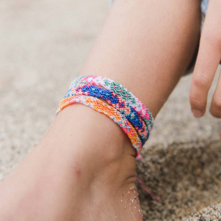 Pineapple Island - Wholesale Anklet - Leme Surf Anklet, Braided Anklet by Pineapple Island