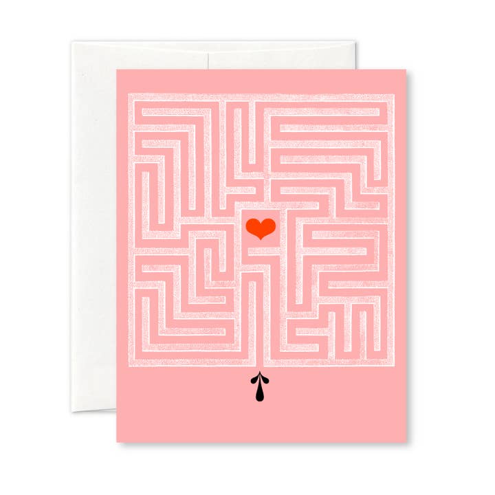 Tarjeta de notas A2 «Ingresa aquí» para venta al por mayor de Pictrix Design