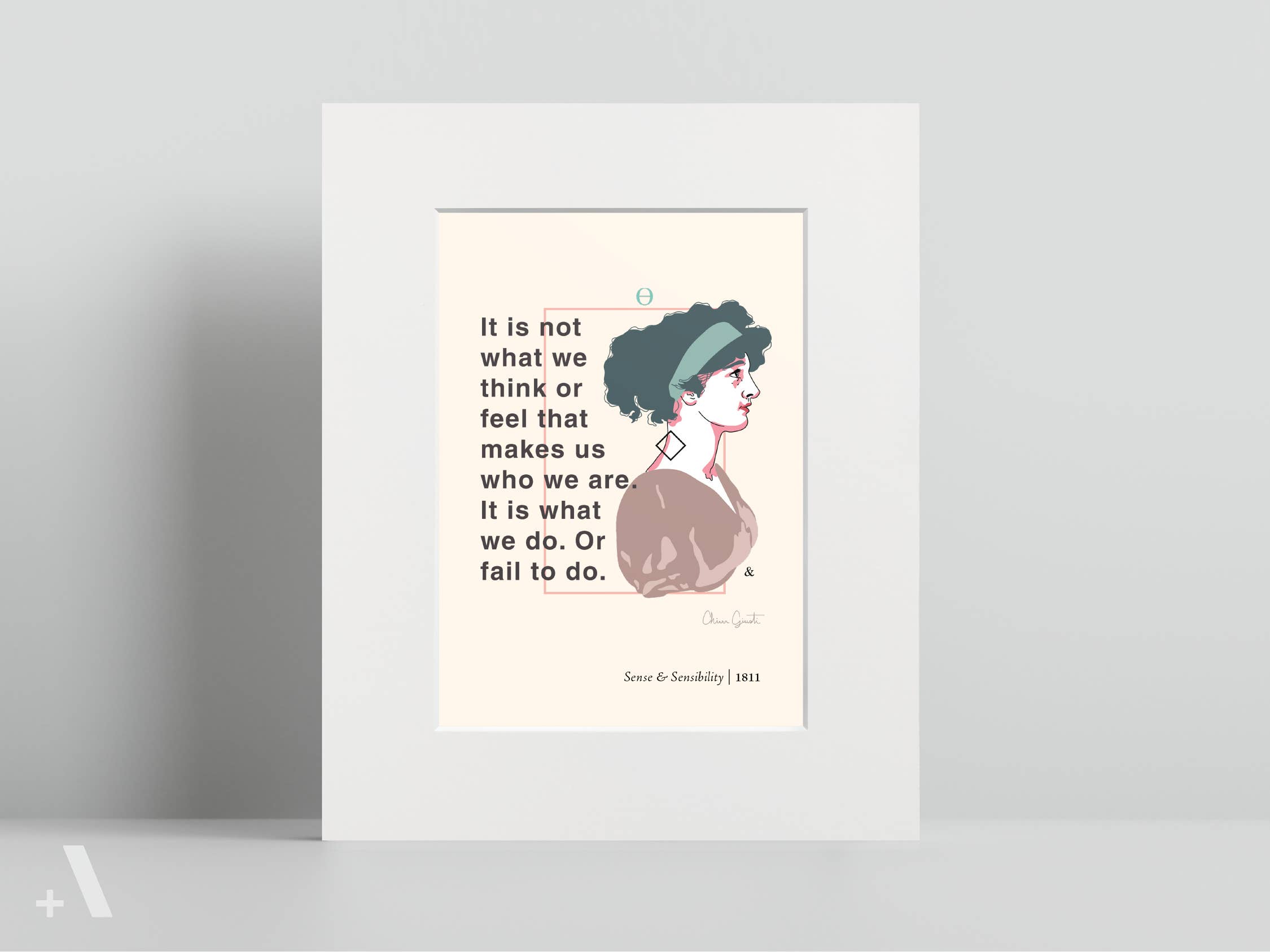 Addvent - Wholesale Art Print - Jane Austen Novels / Small Art Prints0