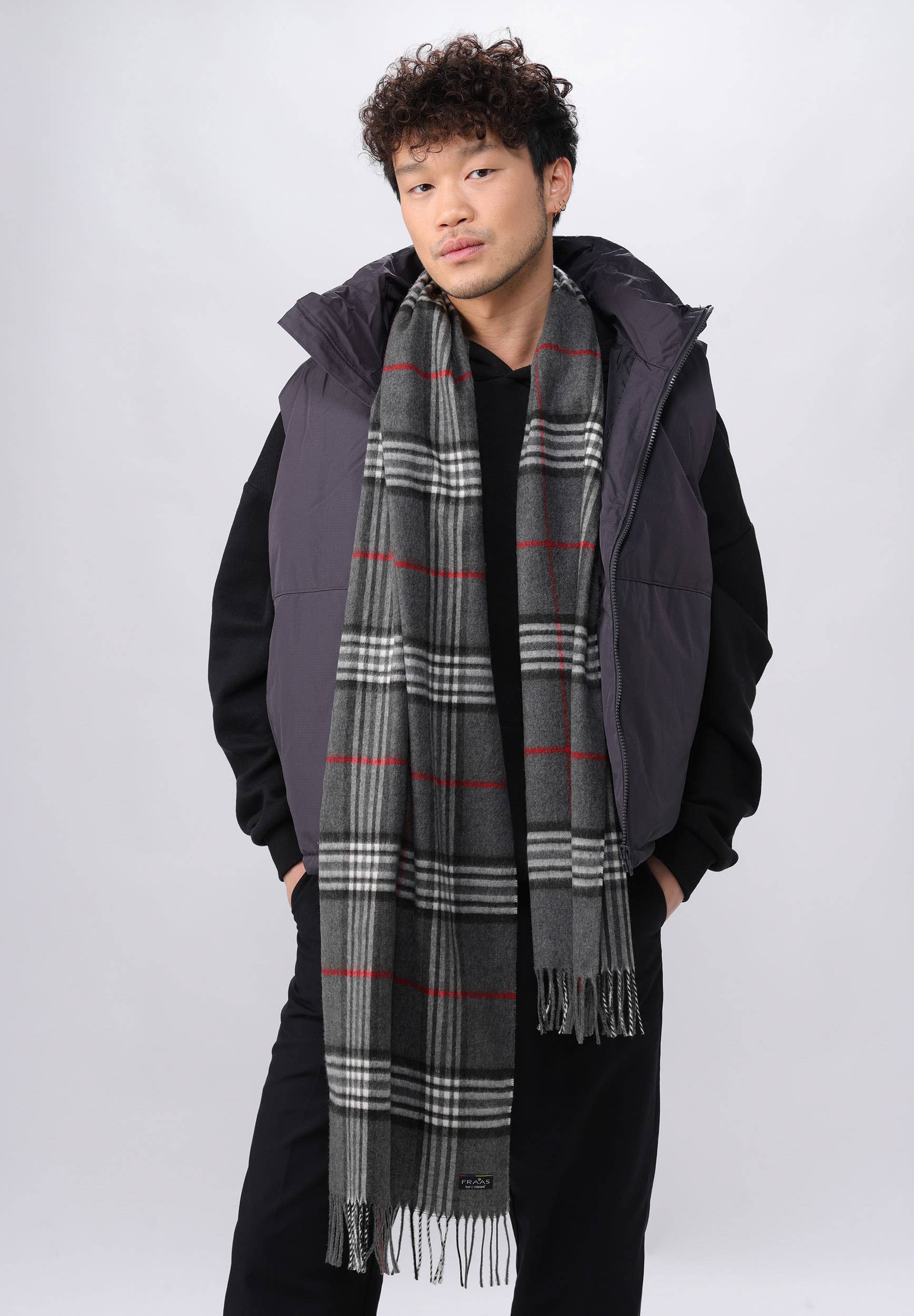 FRAAS - The Scarf Company - Wholesale Scarf - Women's - FRAAS Plaid Cashmink® Scarf18