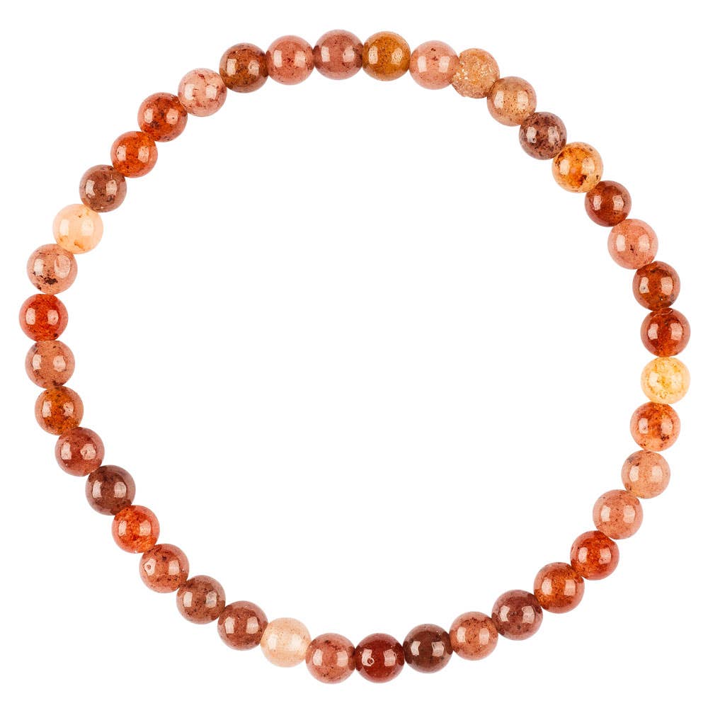 Benjamin International - Wholesale Beaded Bracelet - 4mm Crystal Gemstone Bracelets6