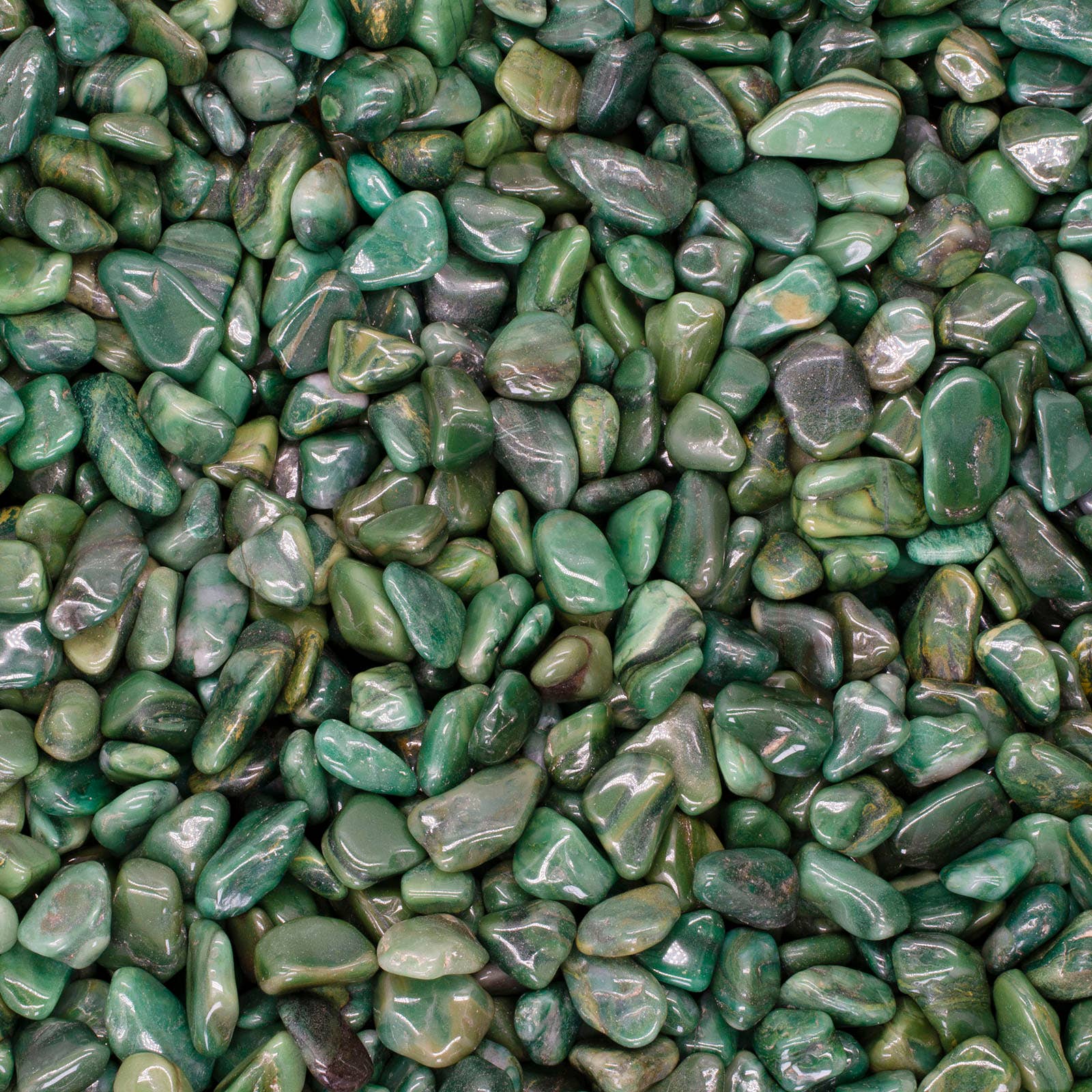 Fantasia Mining – Pedra/cristal espiritual por atacado – Buxstone Tumbled - 0.5" a 0.75" - Tamanho 5 (1lb)1