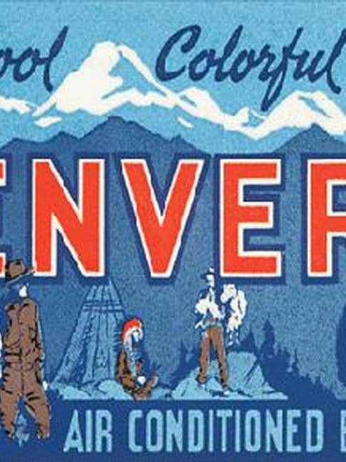 Denver Reprint for wholesale by PosterSource