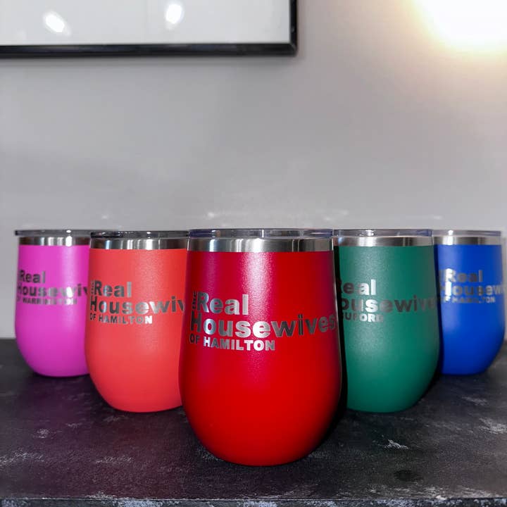Acential Drinkware - Wholesale Insulated mug/tumbler - The Real Housewives Of Your Town 12oz Wine Tumbler7