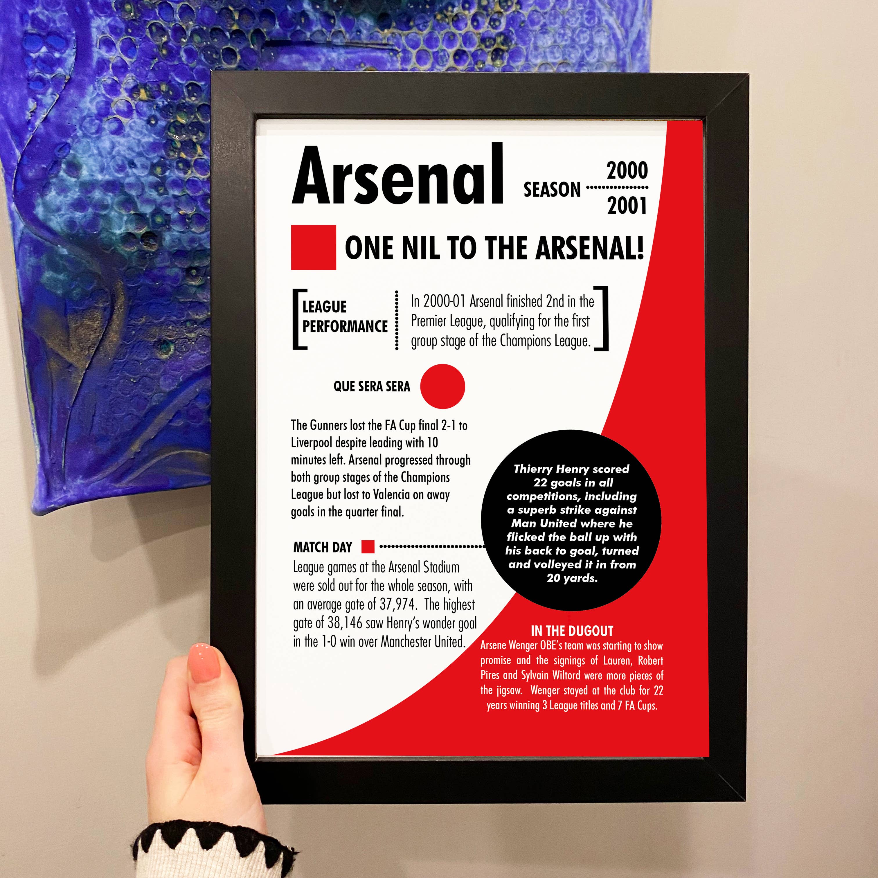 Afewhometruths – wholesale Art print – Arsenal season gift print1