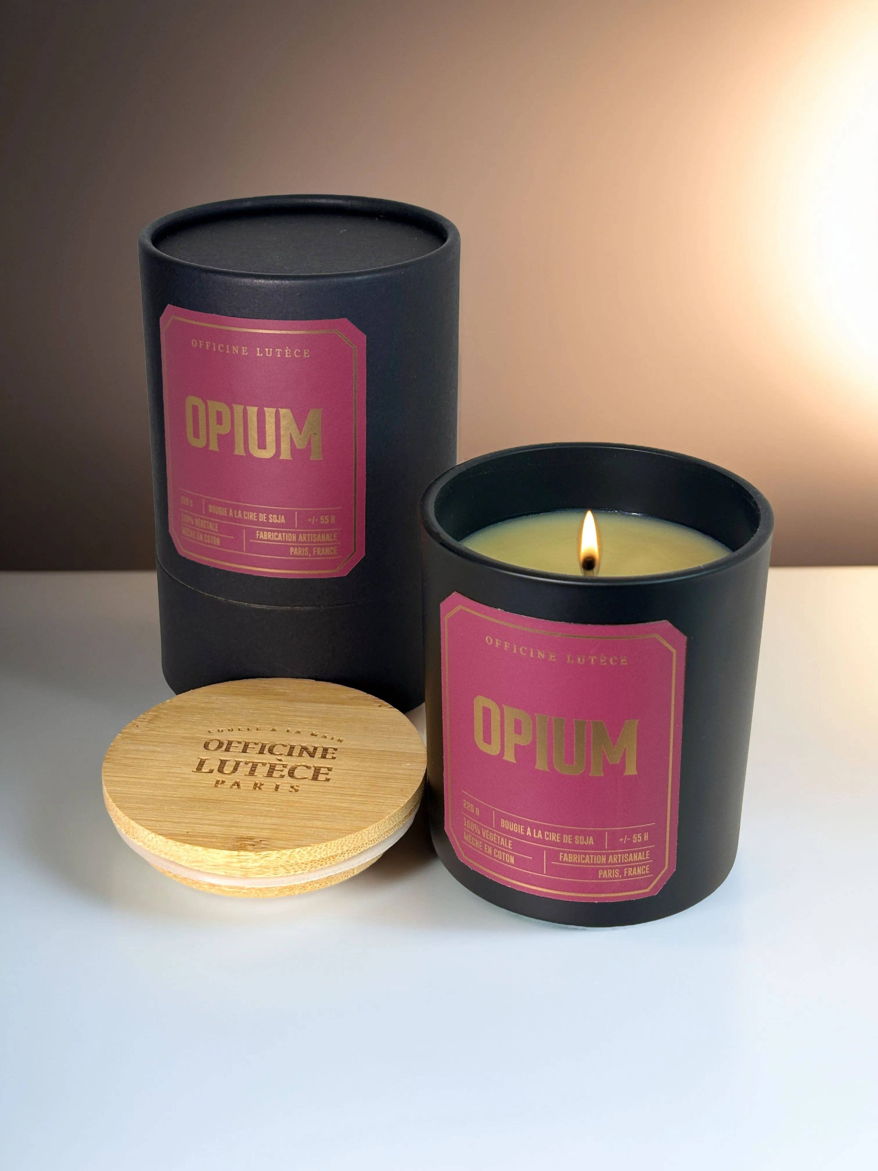 Officine Lutèce - Vendita all'ingrosso Candela in vasetto - Candela profumata Opium0