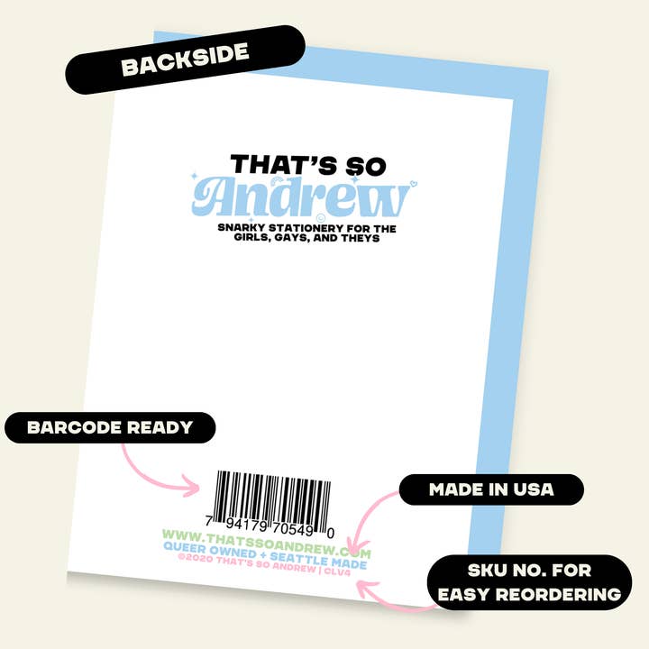 That’s So Andrew – wholesale Alla hjärtans dag-kort – Snälla snälla lämna mig inte din jävel | Snorkigt Alla hjärtans dag-kärlekskort2