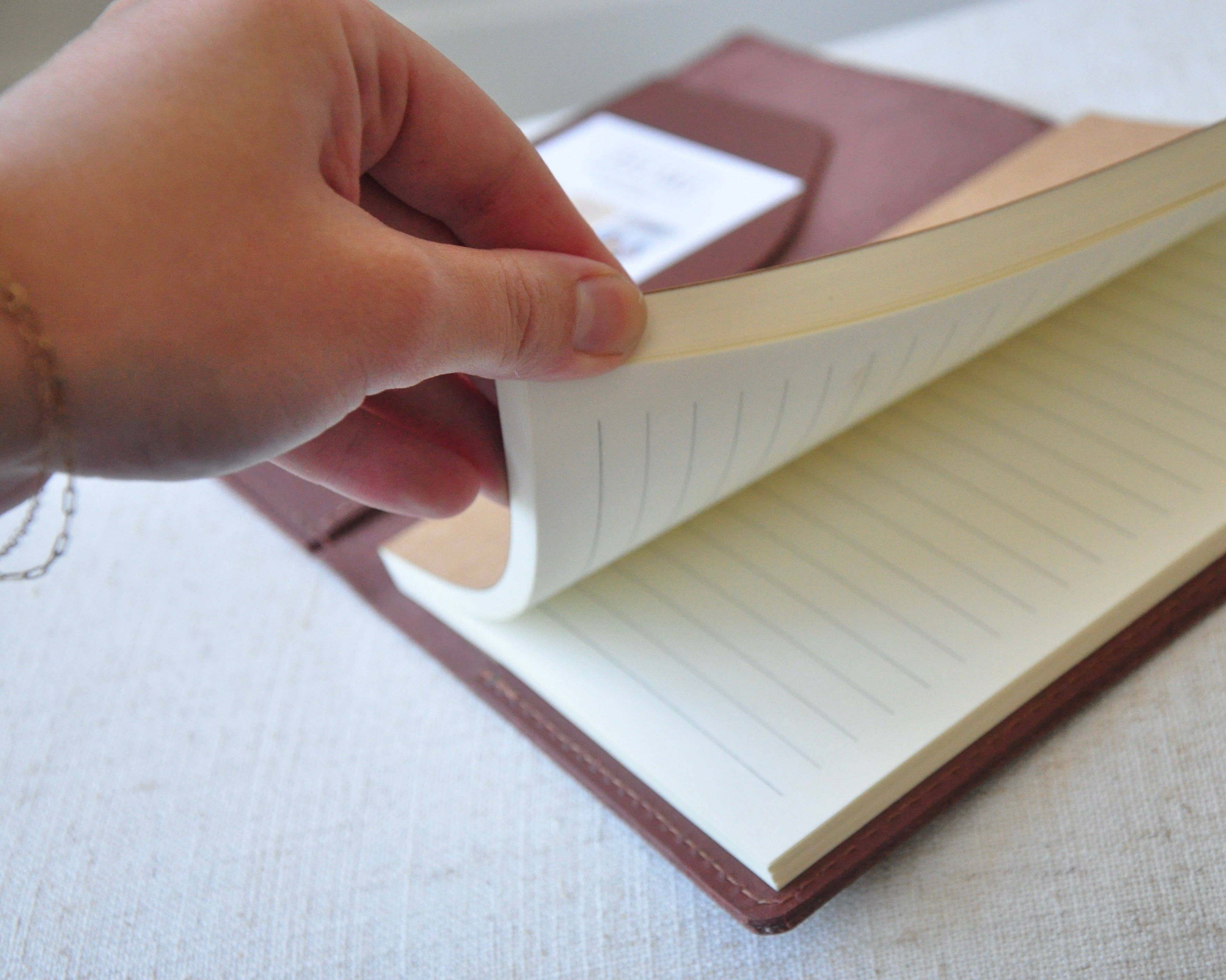 Zelaki Leather Company - Wholesale Journal/Diary - Refillable Leather Journal | Full-Grain Leather A5 Portfolio6