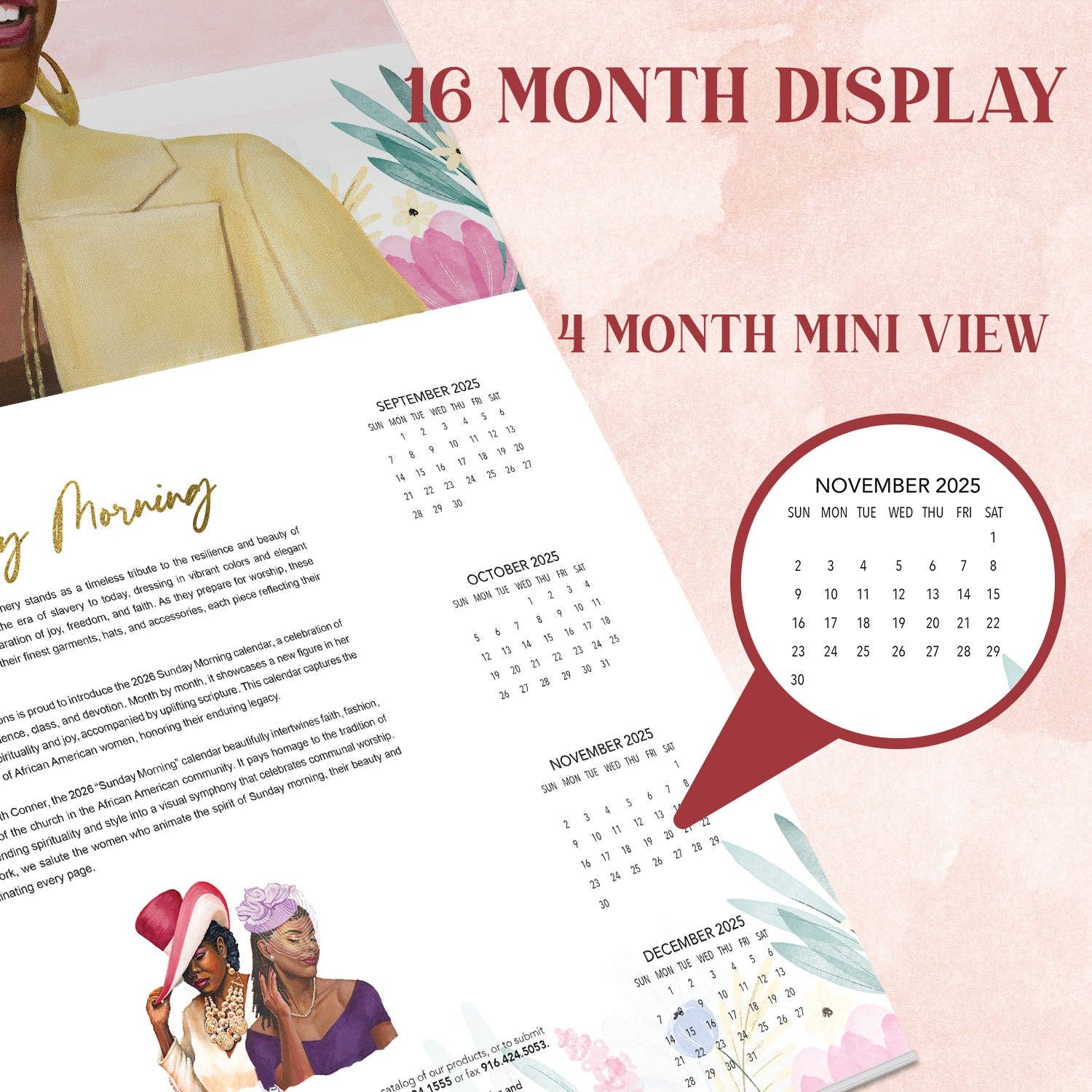 African American Expressions - Wholesale Calendar - 2026 Sunday Morning Calendar7