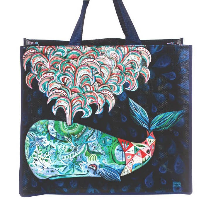 RIKARO - Wholesale Beach bag - Whale Shopper/Beach Bag