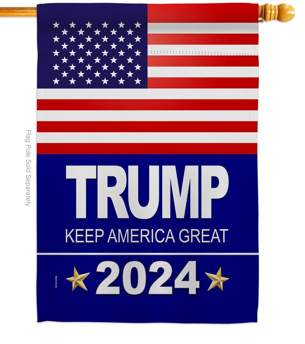 Two Group Flag Co - Wholesale Flag - Trump 2024 Americana Political USA Decor Flag1