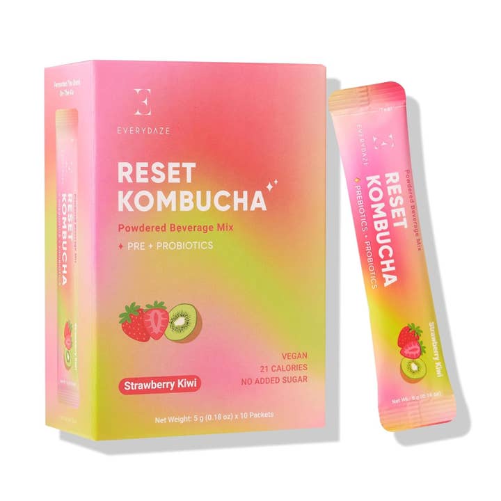 EVERYDAZE - Wholesale Powdered Health Drink - Reset Kombucha Stick - 10 Packs4