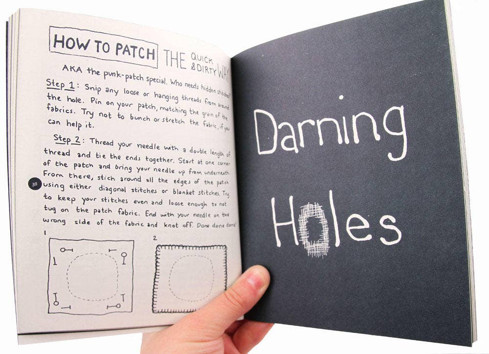 Microcosm Publishing & Distribution - Wholesale Crafts, Hobbies & DIY Book - Fix Your Clothes: Sustainable Magic of Mending5