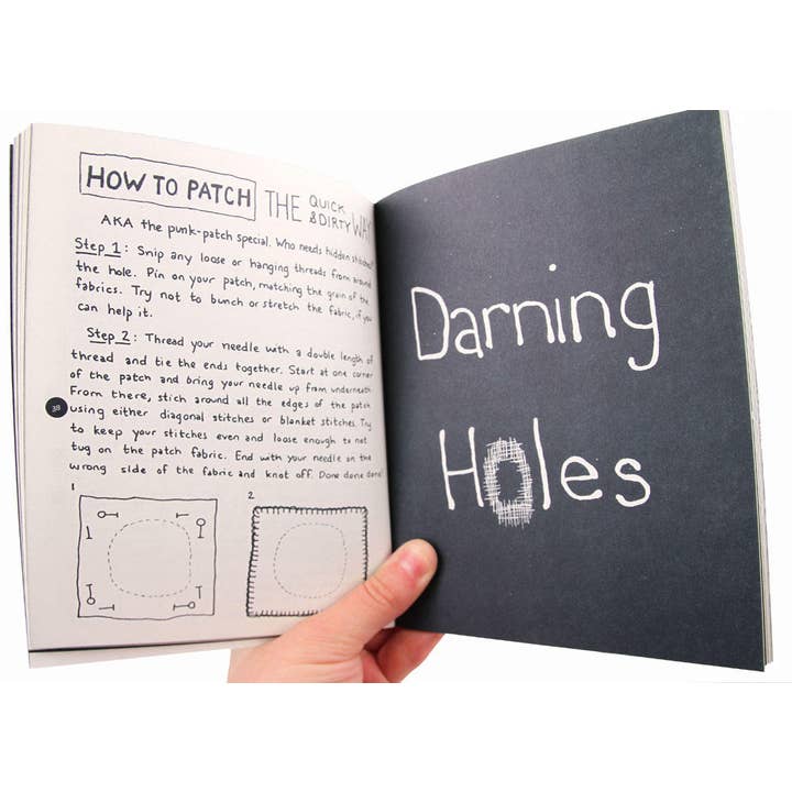 Microcosm Publishing & Distribution - Wholesale Crafts, Hobbies & DIY Book - Fix Your Clothes: Sustainable Magic of Mending5