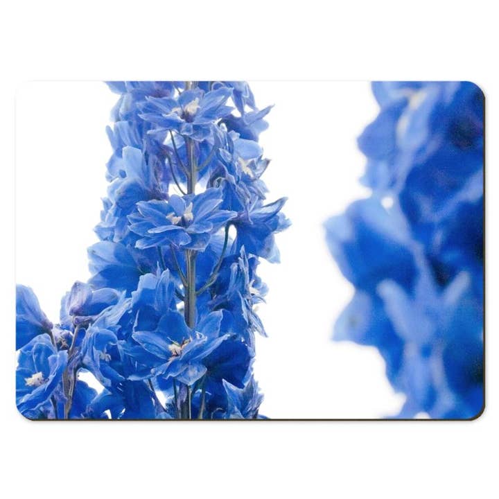 Gregory Dennis Design - Wholesale Placemat - 6 Floral Placemats - Delphinium3