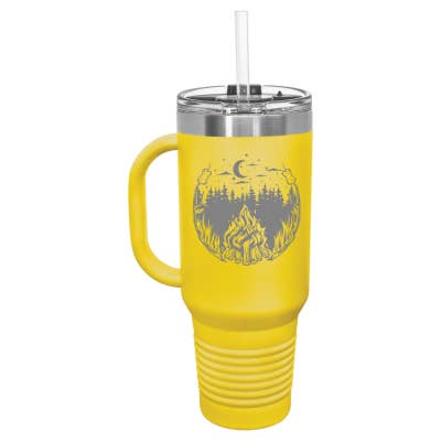 Sugar City Maker – wholesale Insulated mug/tumbler – Outdoor Campfire 40oz Travel Mug8