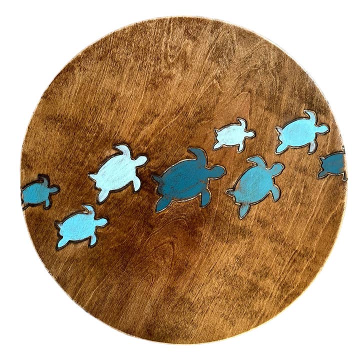 Grace Graffiti - Wholesale Lazy Susan - Lazy Susan no more, she's a Smart Susan: Baby Sea Turtles