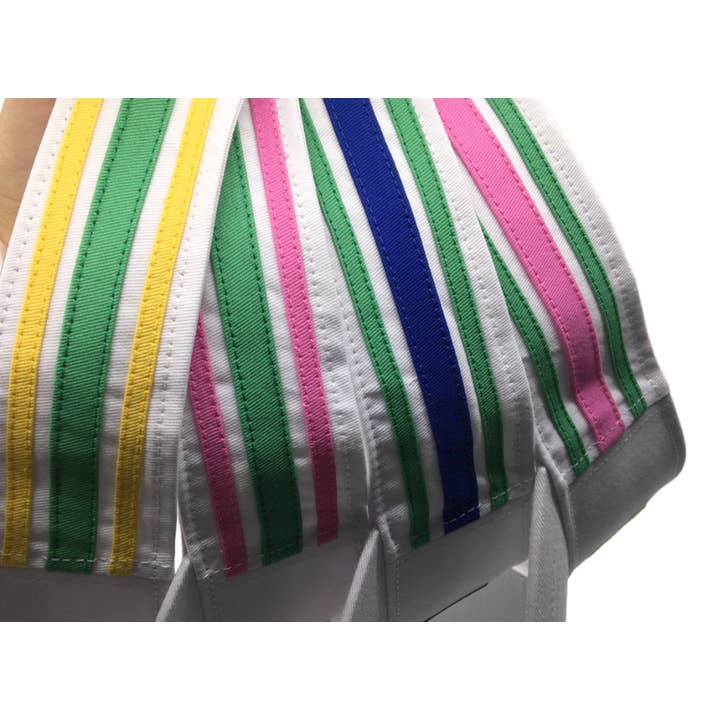 Runway Athletics - Wholesale Visor - Women's - Tennis Visor - White with Lime Love
