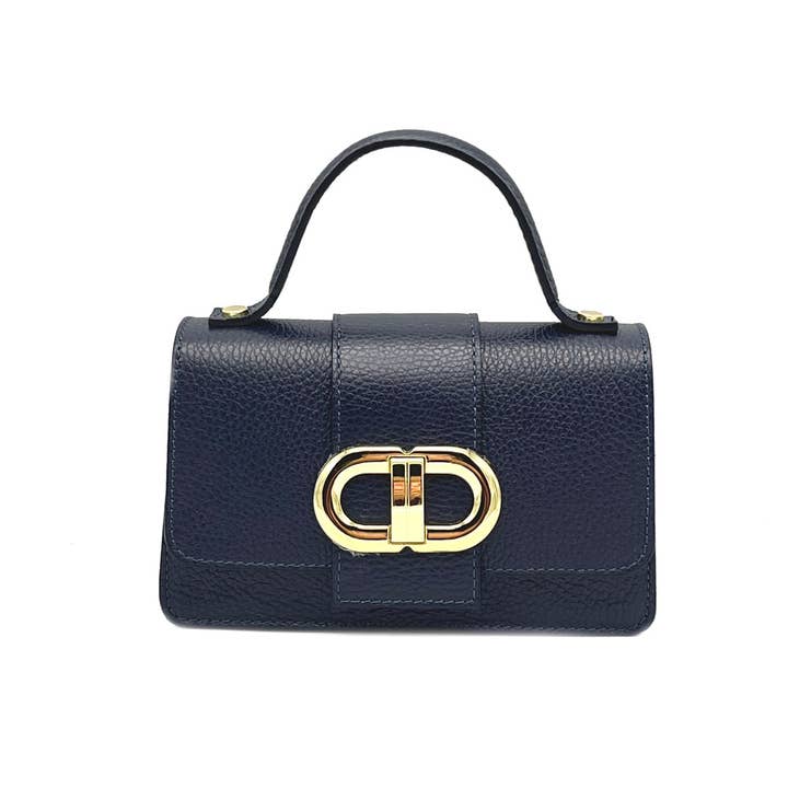 Suie Valentini srl – Großhandel Schultertasche – Damen – Echte Leder-Umhängetasche, MINI-Größe, Made in Italy, Art. 1124138