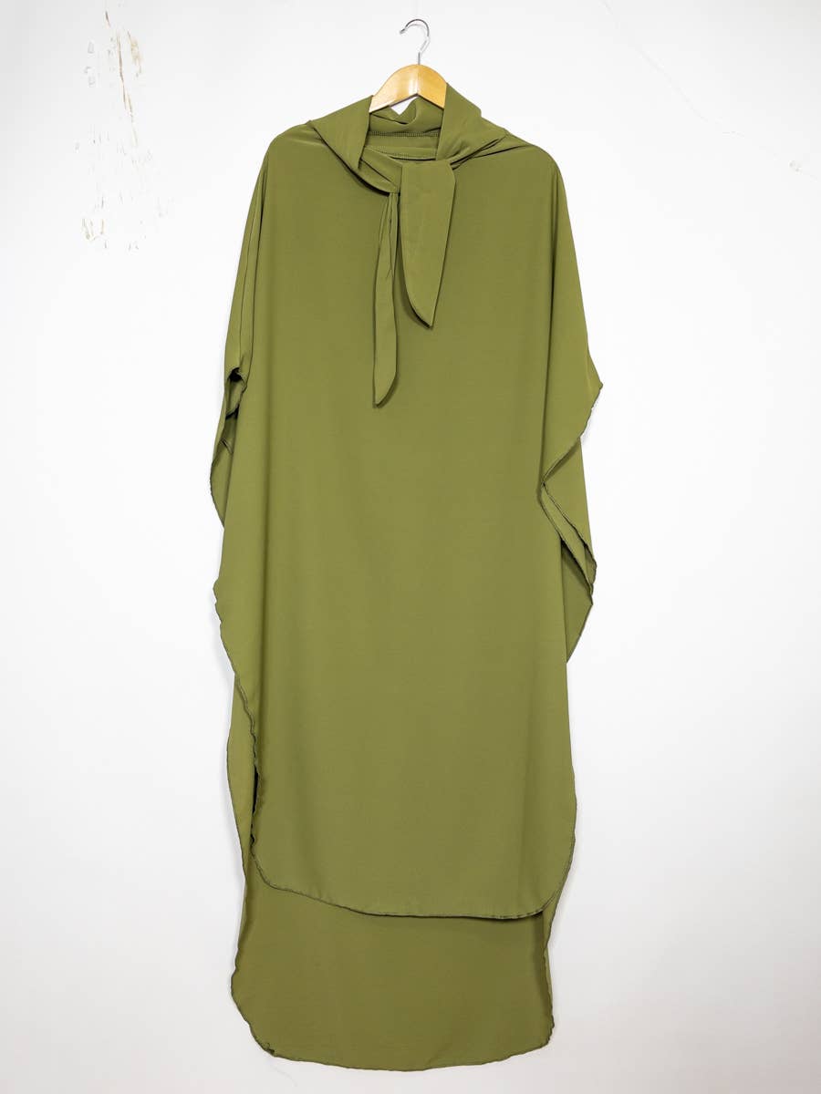 IDEAL OUTFIT - Vendita all'ingrosso Hijab - Donna - Khimar lungo da donna ref:2371pk6