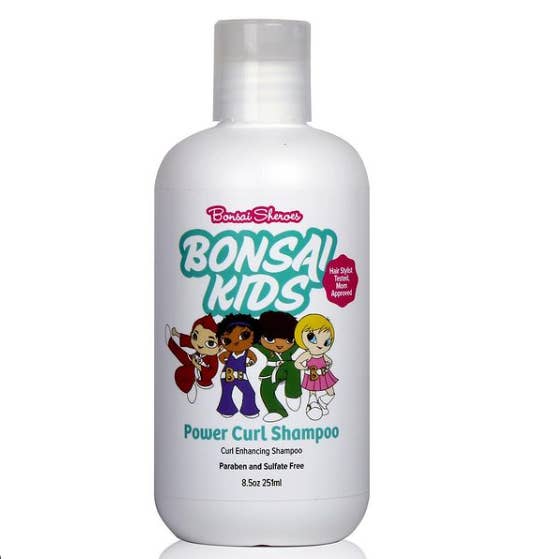 Curl Shampoo 8oz Kids Curly Hair Shampoo for wholesale by Bonsai Kids Hair Products