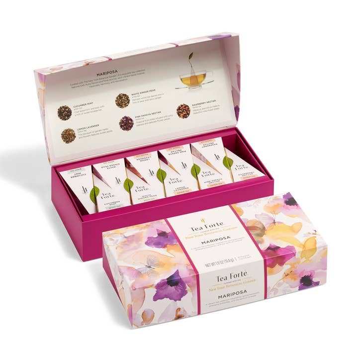 Tea Forte - Wholesale Tea Bags - Tea Forte Mariposa Petite Presentation Box0
