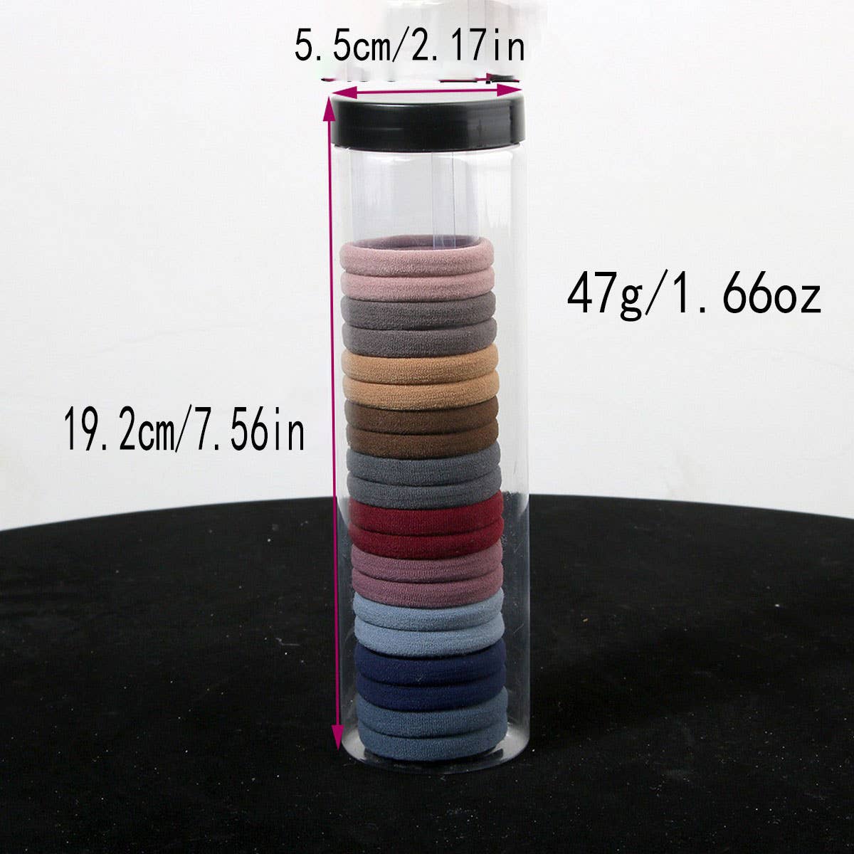 NINEXIS - Wholesale Hair Tie - CWAHA07451_SEAMLESS ELASTIC HAIR TIE FOR WOMEN PONYTAIL3