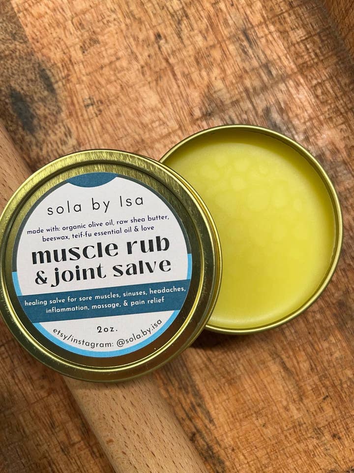 Baume musculaire Rub pour la vente par Sola by Isa