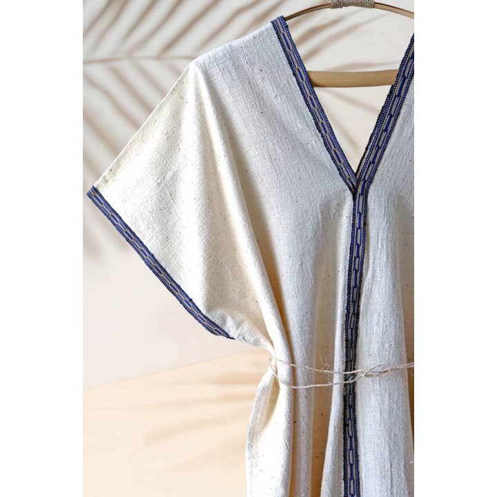 Handvävd kaftanklänning med band 6 för wholesale av MIASETA