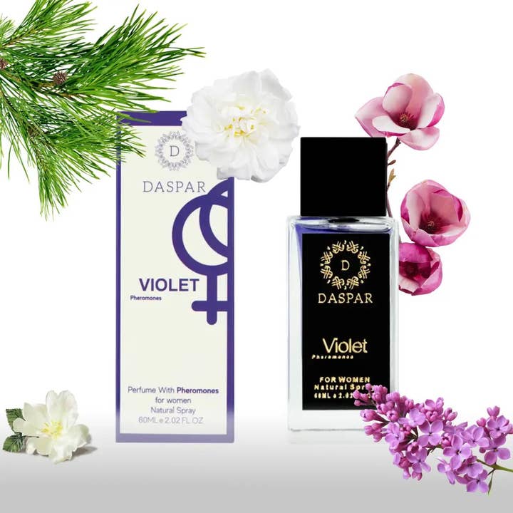 DASPAR VIOLET WOMEN PERFUME WITH PHEROMONES 2.02 OZ for wholesale by Daspar