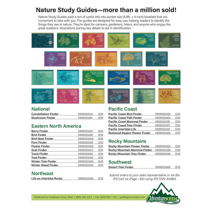 AdventureKEEN - Wholesale Nature Guide - Rocky Mountain Tree Finder 3rd Edition