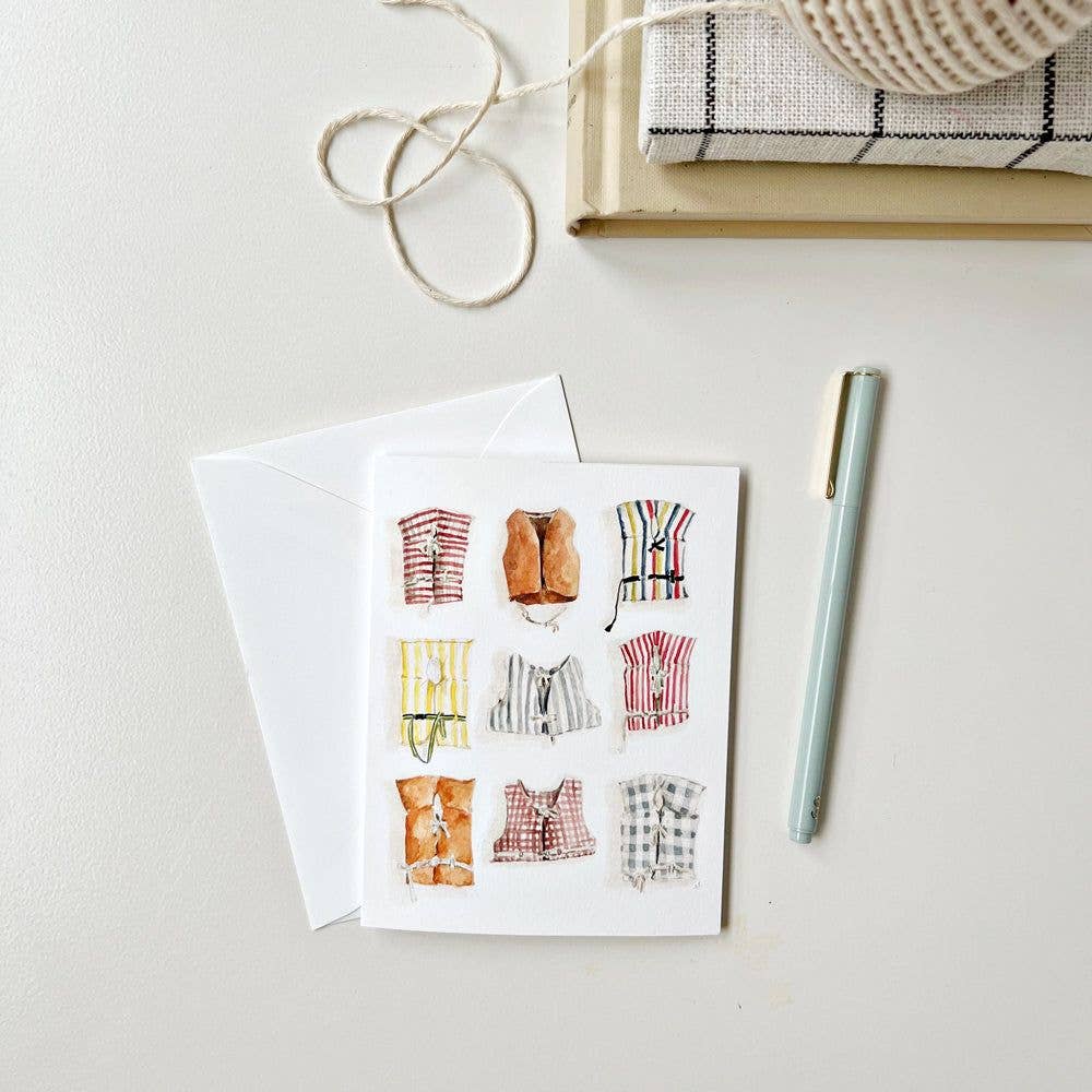 emily lex studio – wholesale Kontorsmateriel/Notecard Set – båt rockar notecards2
