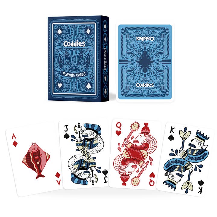 Coddies Fish Playing Cards | Gift Idea | Games, Go Fish for wholesale by Coddies