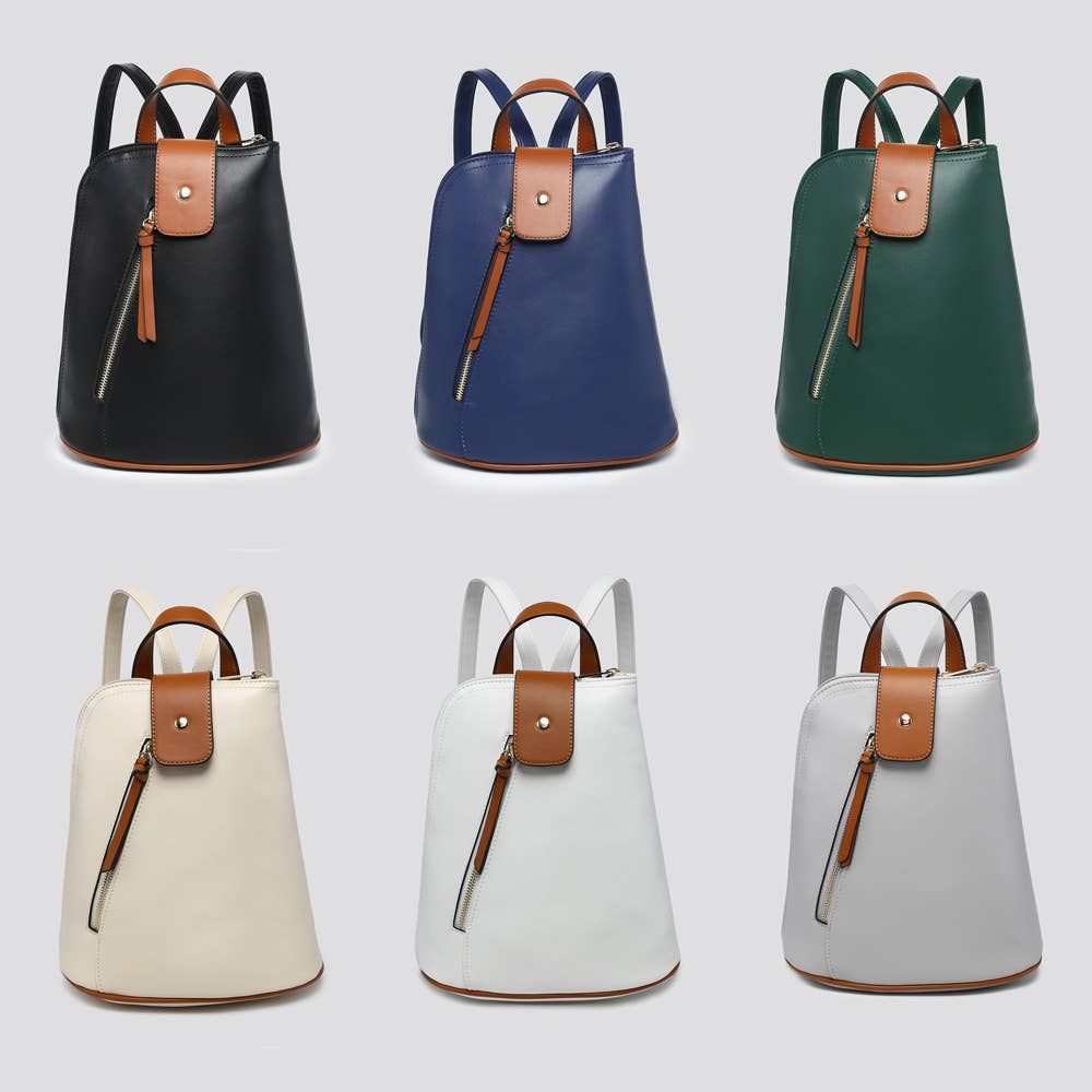 House of Milano - Wholesale Backpack - Women's - Premium Grade Vegan Leather Rucksack # JNY3449S25263