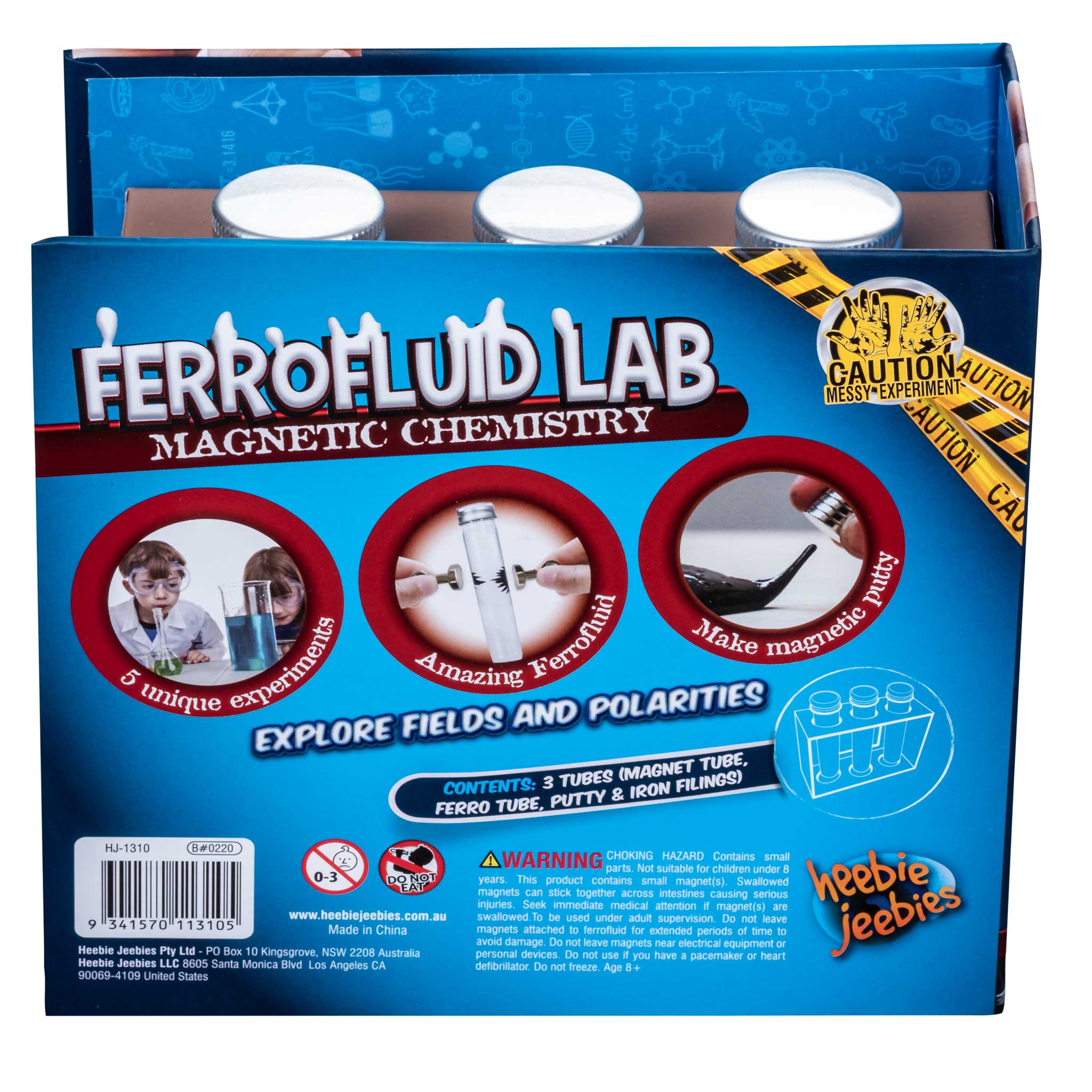 Heebie Jeebies USA - Wholesale Toy Set - Kids - Ferro Fluid Lab Magnetic Chemestry9